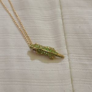 Kate spade alligator necklace